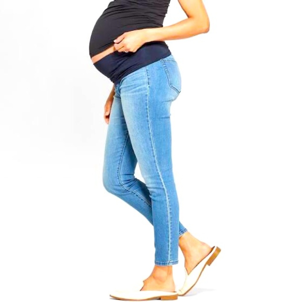 Isabel & Ingrid Denim Maternity Jeggings Sz 2